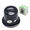 2021 New rtable Monoculars Magnifier Magnifying Glass Black Watchmakers Loupe Lens Jeweler lupa Magnifier 3X 5X 10X 15X 20X.