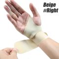 1 PCS Ultra Thin Wrist Brace - Sports Slim Carpal Tunnel Hand Support for Men and Women, Adjustable, Lightweight, Breathable. 