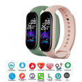 【FUPANG】ph M5 Smart Watch Waterproof Heart Rate Blood Pressure Monitor Sports Band For Ios Android. 