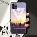 seventeen LOGO kpop Phone Case For iphone 5 5S SE 2 6 6S 7 8 11 12 Mini Plus X XS XR Pro Max black art cover luxury back trend. 