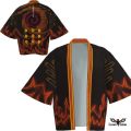 【CustomFashion Anime Kimono Naruto Cosplay Costumes Uchiha Sasuke Akatsuki Cloak Uniform Ninja Jacket Unisex Clothes Top. 