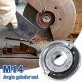 Flange Lock Nut Self-locking Pressure Plate Quick Release M14 Angle Grinder Locking Chuck Angle Grinder Tool Accessories. 