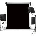 Black Screen 5x7 feet Backdrop Background For Photography without stand. 