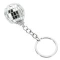 Exquisite Keychain Pendant Decor Decorative Bag Mirror Disco Ball Hanging Multi-function Mini Ornament.
