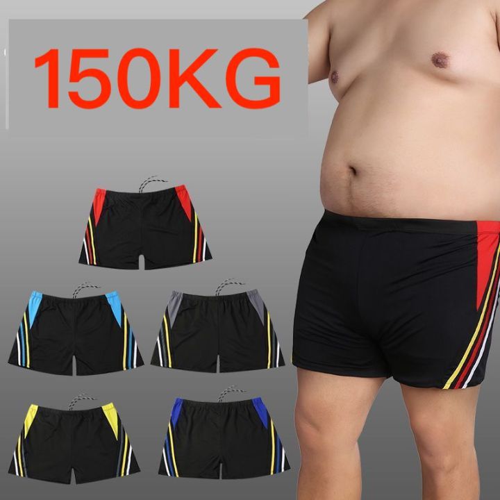 Men%20Plus%20Size%20Swimming%20Trunks%20Add%20Fat%20Increase%20150%20kg%20embarrassed%20Flat%20Angle%20Quick%20dry%20Loose%20Swimming%20trunks%20-%20Image%203