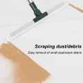 Household Silicone Wiper Tile Cleaning Stainless Steel Handle Scraping Sweeper Water Scraper Bathroom Magic Broom Floor Wiper.