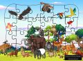 24 Pcs Jigsaw Puzzle Animal Set 8x10.8 inch - Amazing Educational STEM Toy Gift for Kids - Dinosaur Farm Wild Zoo Animals Amazing Design.