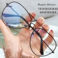 Finished Myopia Glasses Women Men Double Beam Nearsighted Eyewear Metal Frame Minus Diopter -1.0 To -4.0 HD Prescription Glasses. 