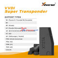 10Pcs Xhorse VVDI Super Chip XT27A Transponder for ID46/40/43/4D/8C/8A/T3/47 for VVDI2 VVDI Key Tool/Mini Key Tool. 