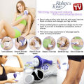 Relax Tone Spin Body Massager With 5 Headers Relax Spin Tone Slimming Lose Weight Burn Fat Full Body Massage Device. 