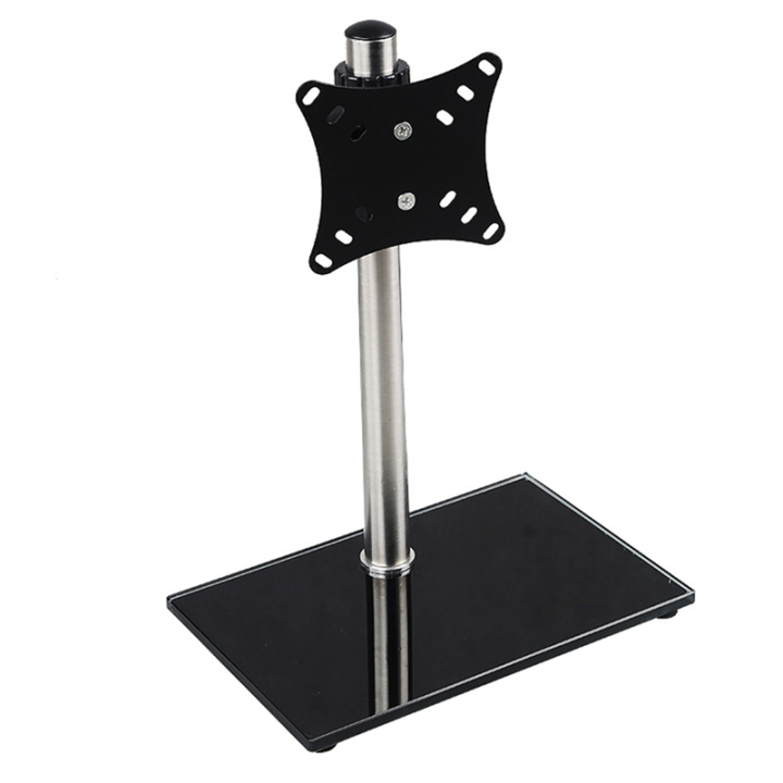 Universal Table Top Tv Stand for 14-27 Inch Led Height Screen Holder Adjustable Table Base Stand with Base