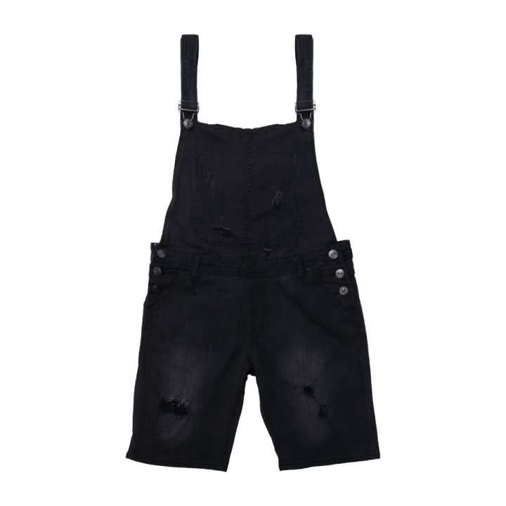 Mens%20Casual%20Denim%20Jeans%20Overalls%20Jumpsuit%20Dungarees%20Cargo%20Work%20Shorts%20Playsuit%20-%20Image%202