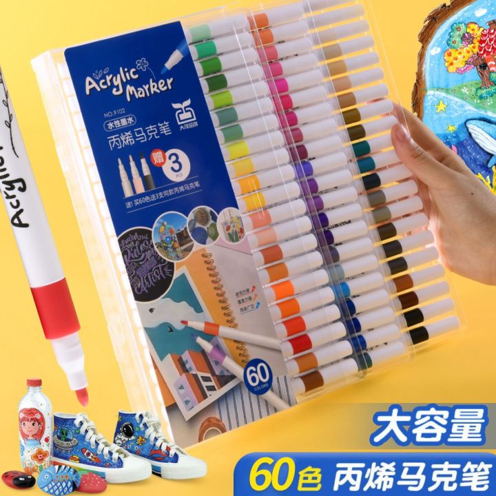 Acrylic%20Painting%20Brush%20Marker%20Pen%2024/36%20Color%20Student%20Only%20Art%20Professional%20Kindergarten%20diy%20Opaque%20Paper%20Drawing%20Crayons%20-%20Image%206