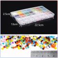5000pcs Glass Seed Beads for Jewelry Making Kit,Letter Beads Tiny Beads Set for Bracelets Making DIY.