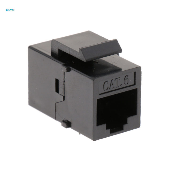 （NEW）5x RJ45 Keystone Jack Socket Wall End Plug Cat6 Ethernet LAN ...