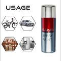 Sanvo Spray Paint (318 Bright Chrome) Waterproof Automatic  Metallic Bright Chrome Color Aerosol Spray Paint, Sano Auto Spray Paint. 