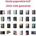 Cover For Kindle Paperwhite 11th Generation 6.8 2021 Signature Edition Shell Smart Case with Auto Wakeup+screen protector. 
