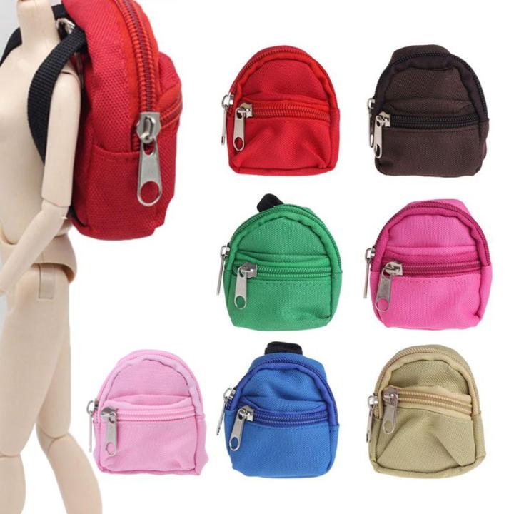 Doll Backpack Bag Accessories Mini Toys Cute Children Gifts 7 Colors For Barbie Wholesale Dropshipping