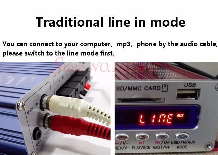 KENTIGER%20HY-502S%2040W%20Mini%20Bluetooth%20Amplifier%20USB/SD%20Player%20FM%20Radio%20With%20Remote%20Control%20Power%20Adapter%20And%20AUX%20Cable%20Optional%20-%20red%20with%2012V5A%20power%20-%20Image%205