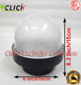 Light Shad Click Round-Lamp Shade Security Light Water Proof & Tamper Proof E27 Ceramic up to 20w Holder Light Box. 