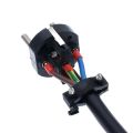 Rubber Industrial Male Female Plug Socket 16a 220v-250v 2pe Ip44 Waterproof Electric Power Connector.