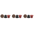 9 Pcs Refillable Reusable Espresso Capsule for Nespresso Coffee Machine Reusable Capsule Refill Empty Capsule. 