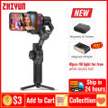 Zhiyun Smooth 5S AI Tracking Handheld Stabilizer 3-Axis Smartphone Gimbals for iPhone 15 Pro Max Samsung Huawei Xiaomi Oneplus.