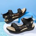 Vanmie 2024 Breathable Sport Sandals Summer Beach Shoes for Boys Casual Comfortable Soft Sole Kids Non-slip Sandalias.