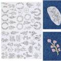 Water Soluble Stabilizer Embroidery Soluble Paper Multipurpose Fabric Stabilizer Transfer Patch Paper for Handbags Towels Cross Stitch Linen.