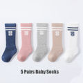 Striped Numbers Children Socks Sports School Baby Boys Girls Knee High Socks Soft Cotton Kids Stuff Autumn Winter Warmer Stocking. 