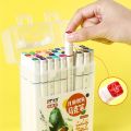 Water Based Marker Set Colour Double Headed Sketching Drawing Graffiti Art Markers for Student School Supplies Stationery. 