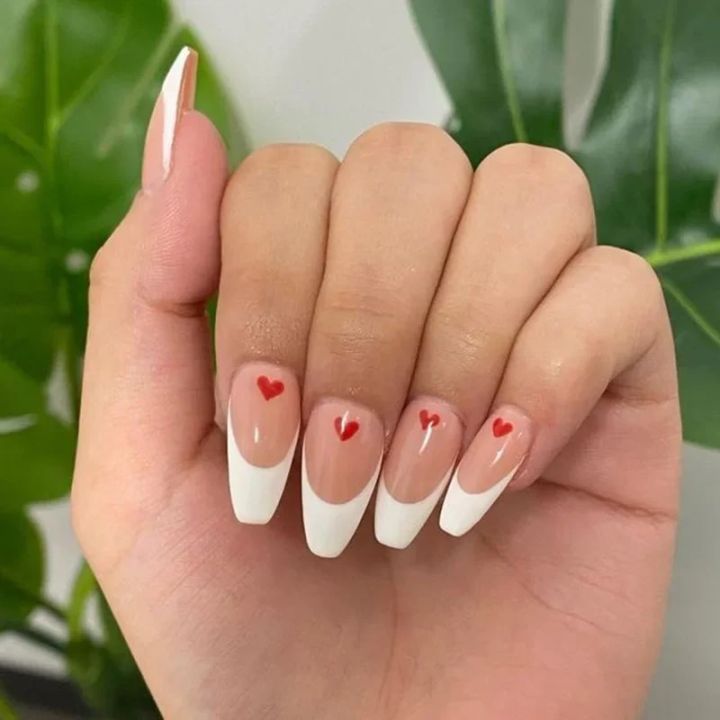 24Pcs/Set%20Khaki%20Gradient%20Wearable%20Nails%20Long%20Ballet%20Glossy%20Press%20on%20Acrylic%20Nails%20Artificial%20Full%20Coverage%20Stick%20on%20Nails%20-%20Image%203
