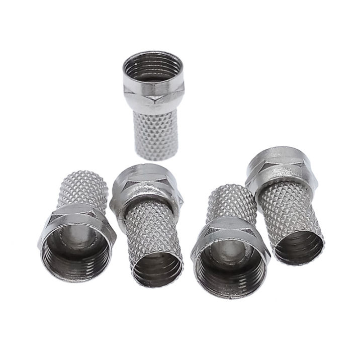 10%20Pcs%20Connector%20Screw%20On%20Type%20For%20RG6%20Satellite%20TV%20Antenna%20Coax%20Cable%20Twist-on%20-%20Hdmi%20Cable%20-%20Image%204