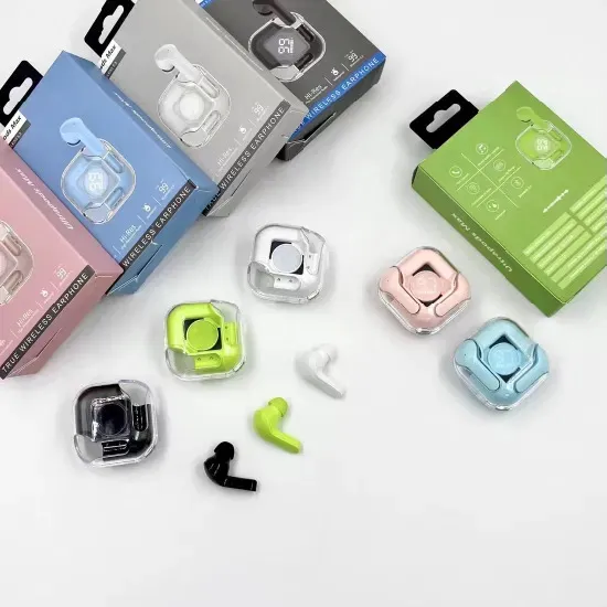 Ultrapods%20Pro%20True%20Wireless%20Earbuds%20with%20Display%20Transparent%20Design,%20Bluetooth%205.3%20Water%20Proof%20-%20Image%205