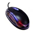 Generic Black 3-button 3d USB 800 Dpi Optical Scroll Mice Mouse W/ Blue / Red Leds For Notebook Laptop Desktop - Computer Peripherals.