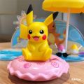 Pokemon Figures Pocket Monster Pet Elf Ball Scene Set Toy Pikachu Anime Figure Model Kids Gift. 