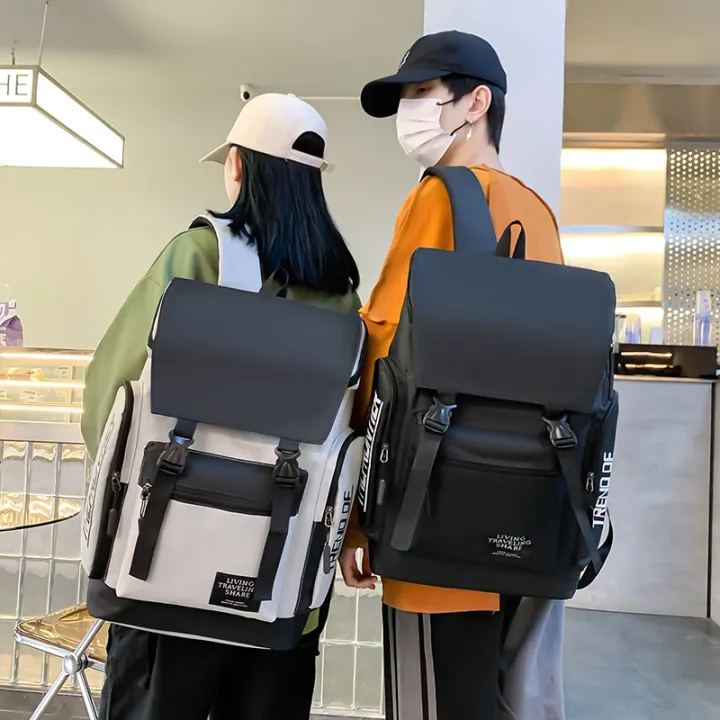 New%20Canvas%20School%20Bag%20Wholesale%20Fashion%20Cool%20Backpack%20Large%20Capacity%20Travel%20Commuter%20Backpack%20for%20Male%20and%20Female%20College%20Students%20-%20Image%202