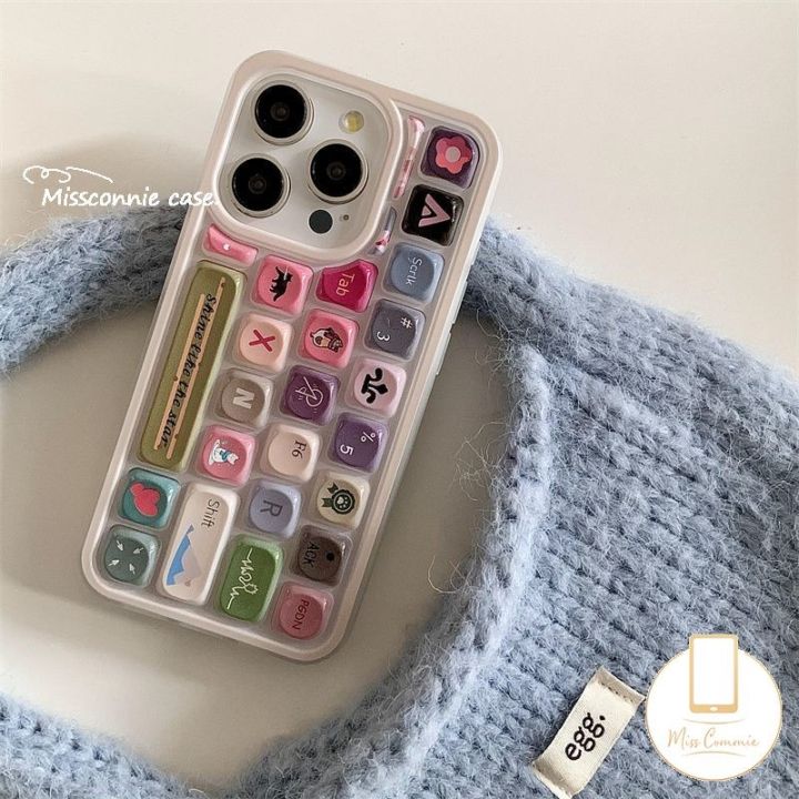 Cartoon%20Flower%20Black%20Kitten%20Love%20Heart%20Cat%20Candy%20Color%20Cover%20Compatible%20for%20IPhone%20Air%2017%2016%2013%2015%2014%2012%2011%20Pro%20Max%2016%2011%2015%2013%2012%2014%20Pro%203D%20Keyboard%20Stress%20Relief%20Entertainment%20Soft%20Case%20-%20Image%205