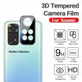 3in1 Protector Combo Pack for Xiaomi Redmi Note 12 Pro 4G (Premium Full Screen Protector Glass + Back Hydrogel Protector Poly + 3D Camera Lens Protector).
