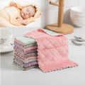 1PCS Soft Square Face Towel For Baby.