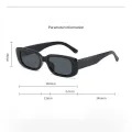 New 2023 Classic Rectangle Frame Sunglasses For Female Men'S Accessories.