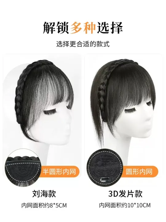 Xuchang%20Fake%20Headband%20Air%20Bangs%20One-Piece%20Hair%20Supplementing%20Piece%20All%20Real%20Hair%20Natural%20Forehead%20Cover%20Gray%20Hair%20Head%20Wig%20for%20Women%20-%20Image%205