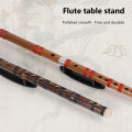 Flute Stand Acrylic Flute Display Stand Universal Bamboo Flute Desktop Stand Stable Clarinet Stand Holder.