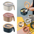 1pcs Salt and pepper spice jar with lid Transparent seasoning container spices storage box pumpkin spice boxs kitchen canister sets. 