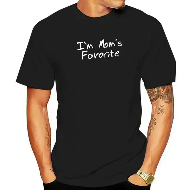 I'm%20mom's%20favorite%20Sarcastic%20Graphic%20Novelty%20funny%20t%20shirt%20men%20letter%20tops%20men%20hip%20hop%20hipster%20aesthetic%20Tee%20shirt%20men%20clothing%20-%20Image%207