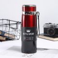 1000ML Large Capacity Stainless Steel Thermos Portable Vacuum Flask Insulated Tumbler with Rope Thermal Bottle Drinkware. 
