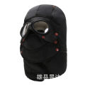 Ushanka Women's Autumn and Winter Northeast China Velvet Thickened Warm Hat Men's Riding Electric Motorcycle Winter Cold-Proof Windproof.