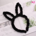 Cute Bunny Rabbit Ears Headband Children Adult Soft Furry Plush Hair Band Animal Washing Headband Hair Accessories Headwear Yao Store. 