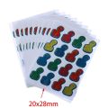 【Customizable】 School Supplies Diary Decoration Paper Stick Label Glitter Five-Pointed Star Love Children's Stickers Decorative Stickers Award Stickers Teacher Praise Stickers. 