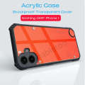 Casing For Nothing CMF 1 Phone1 CMFPhone1 NothinMFPhone1 Transparent TPU Bumper Acrylic Phone Case Armor Shockproof Back Cover. 